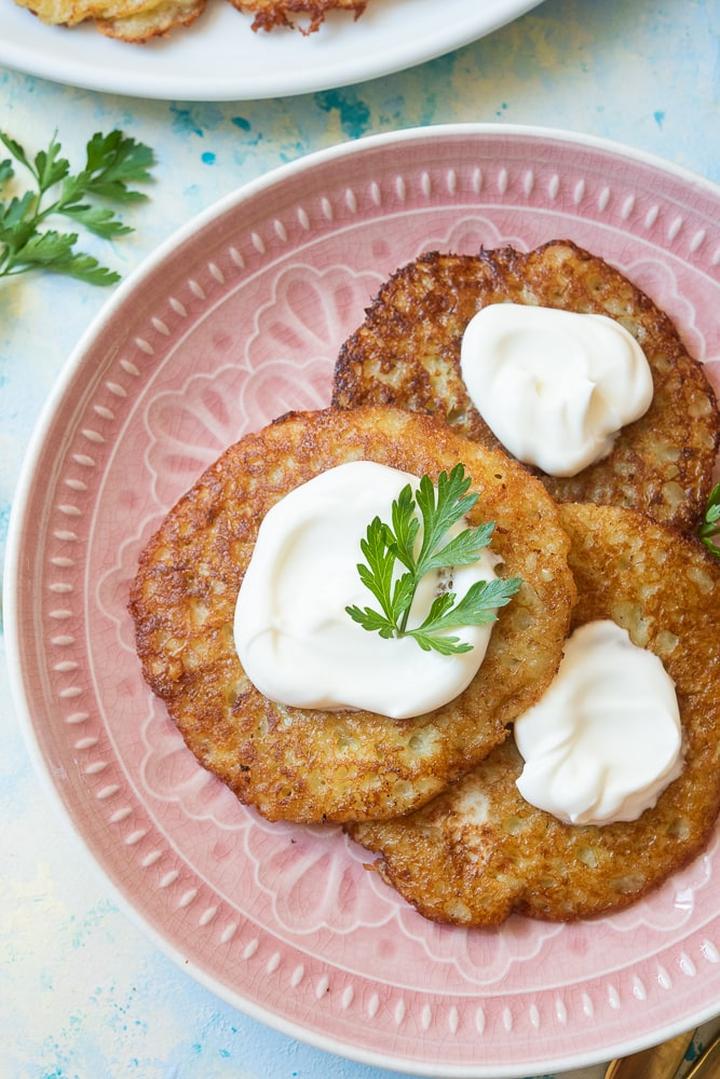 Zdrowe placki ziemniaczane