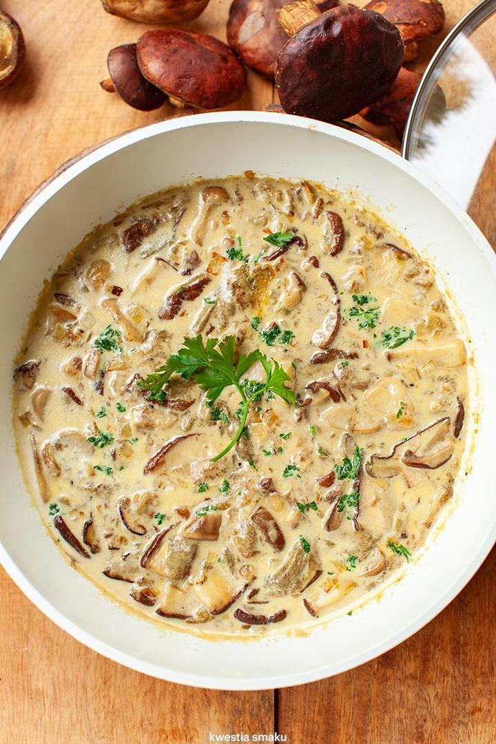 Przepis na sos grzybowy