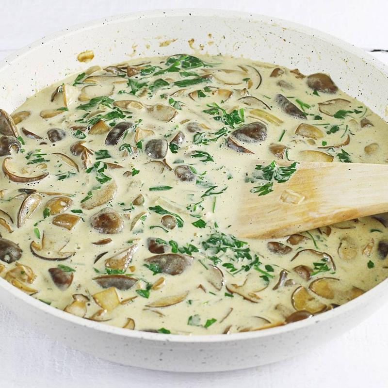 Sos grzybowy z suszonych grzybów