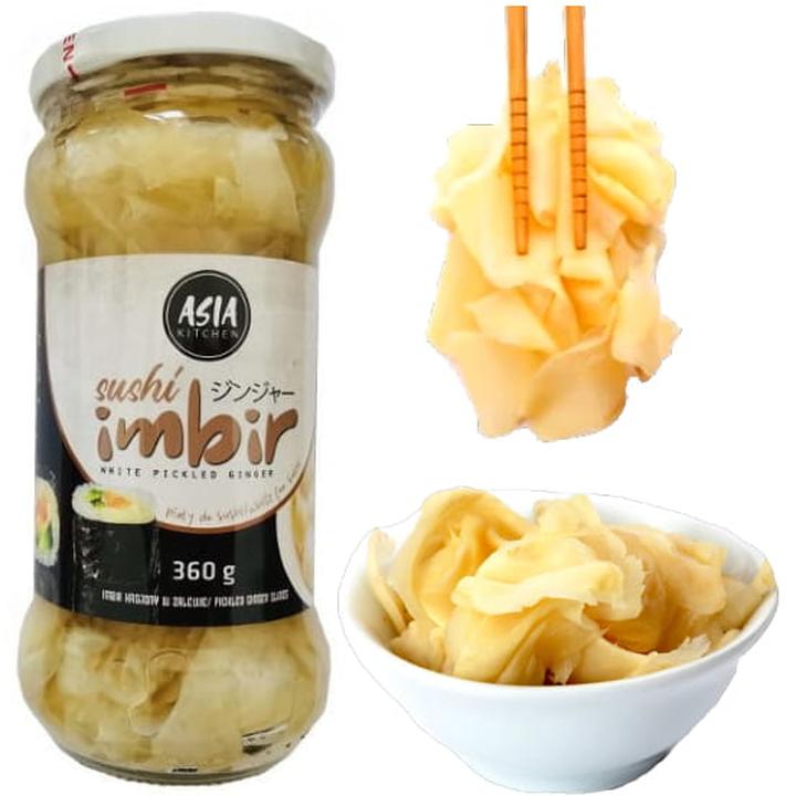 Imbir do sushi dodatki