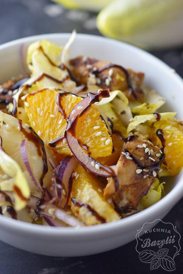 Sałatka z cykorii przepis
