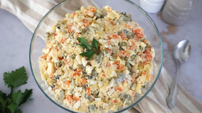 Sałatka jarzynowa składniki