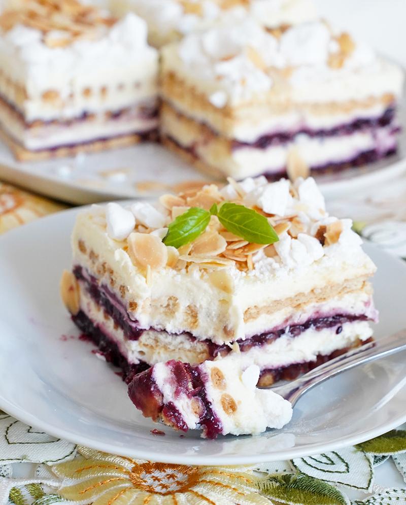 Ciasto z herbatników bez pieczenia